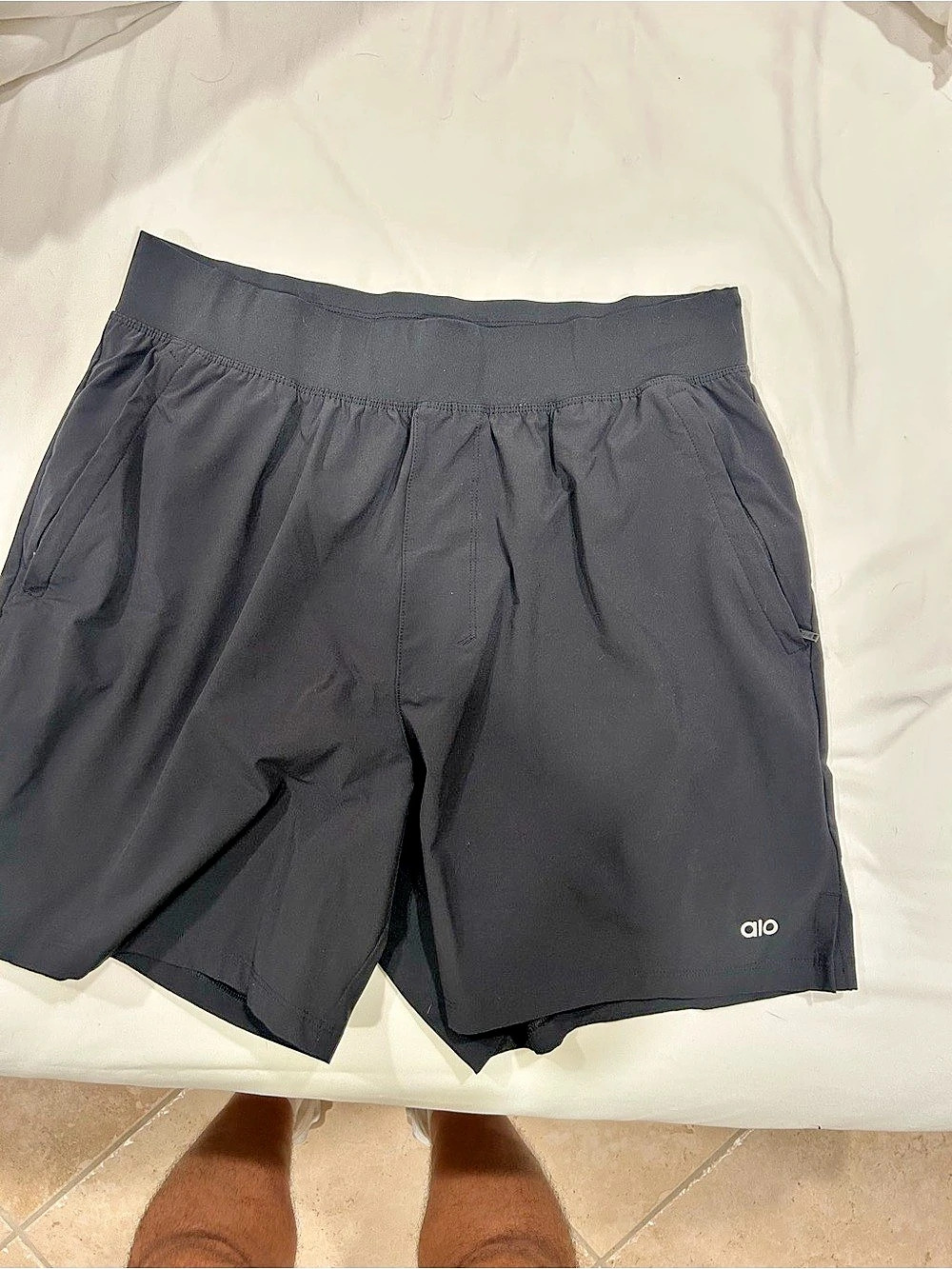 Alo Black Athletic Shorts Like New